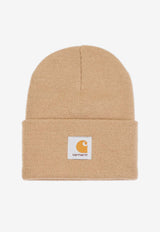 Logo Patch Knit Beanie