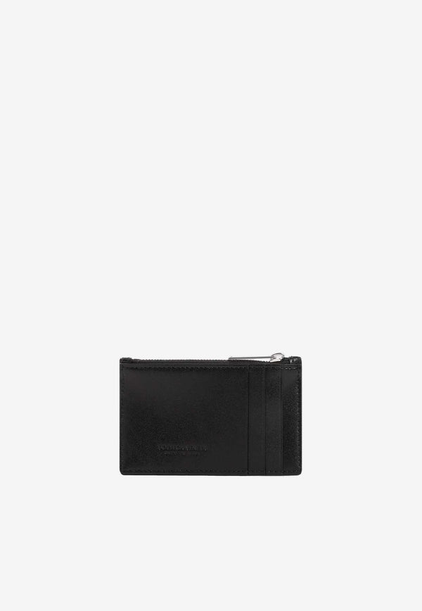 Intreccio Leather Cardholder