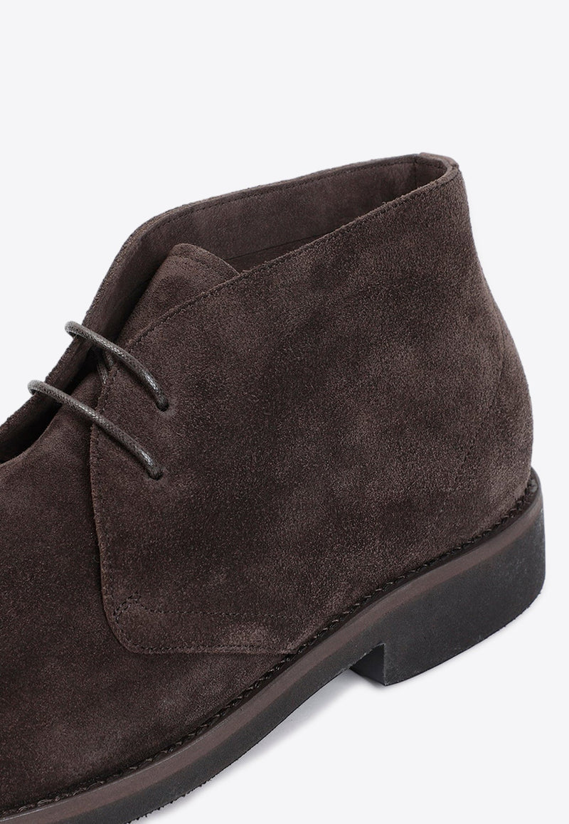 Desert Suede Lace-Up Boots