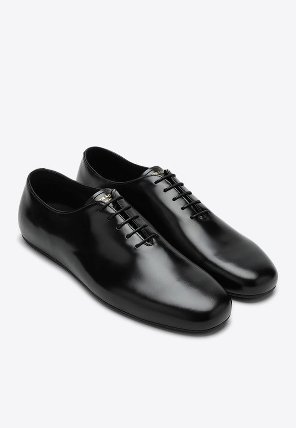 Brushed Leather Brogue Shoes