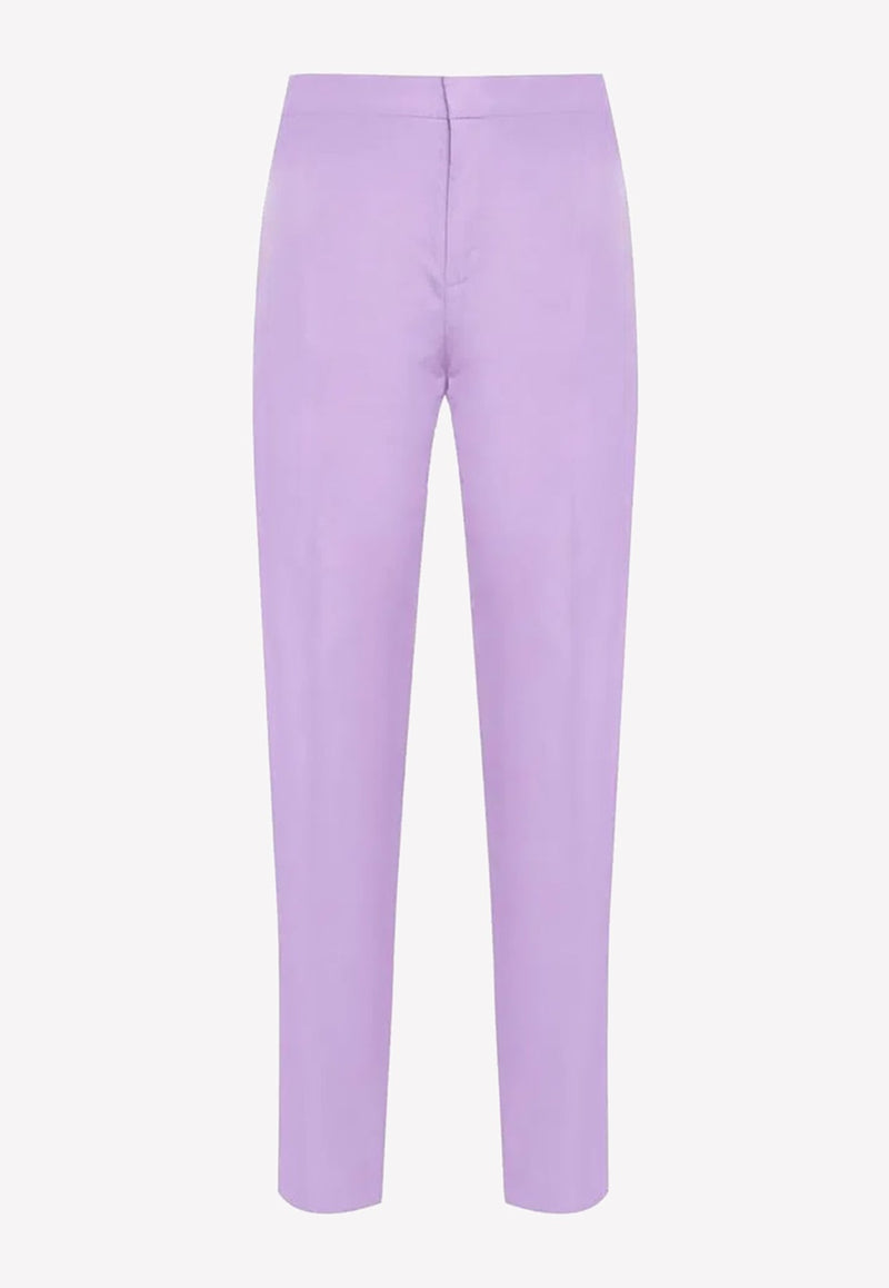 Cropped Slim Tailored Pants