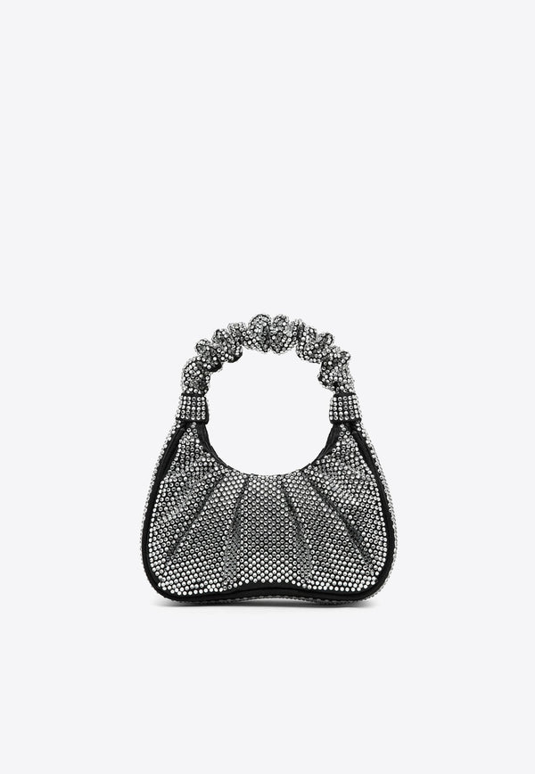 Gabbi Crystal-Embellished Hobo Bag