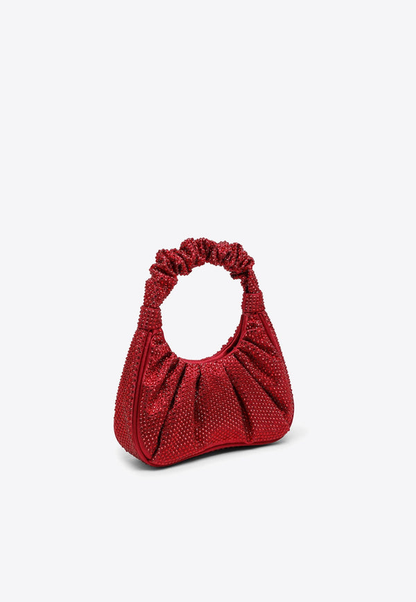 Gabbi Crystal-Embellished Hobo Bag