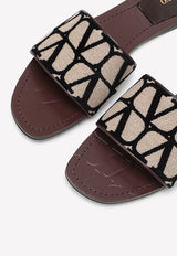 VLogo Flat Sandals