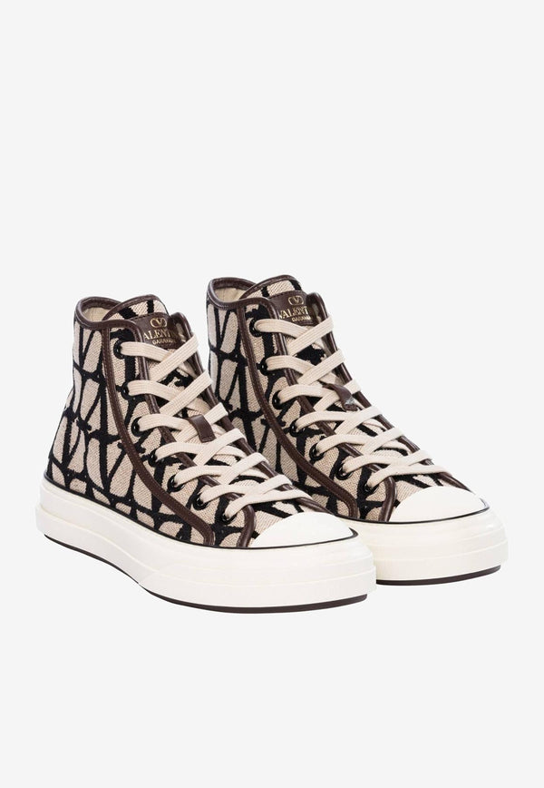 Toile Iconographe High-Top Sneakers