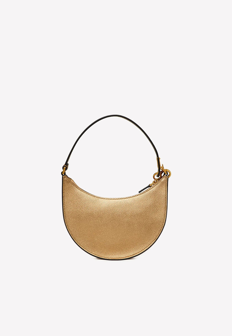 Mini Vlogo Leather Shoulder Bag