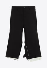 Deconstructed Wool Pants