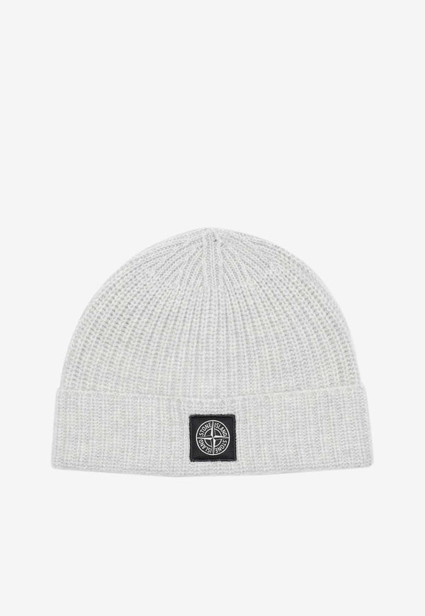 Logo Patch Wool Beanie