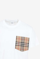 Short-Sleeved Check T-shirt