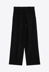 Caiton High-Waist Tailored Pants