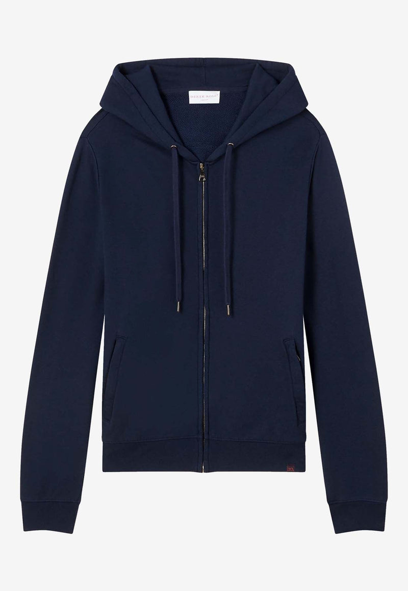 Quinn Hooded Zip-Up Sweatshirt