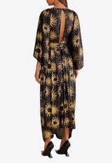 Sunny Mood Sequined Maxi Dress