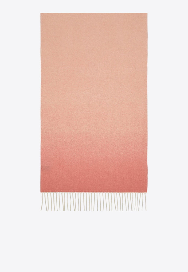 Logo Jacquard Cashmere Scarf