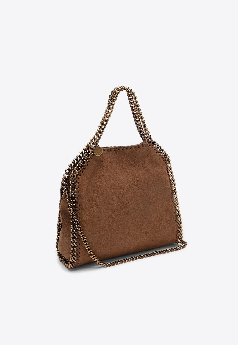 Mini Falabella Logo-Charm Tote Bag