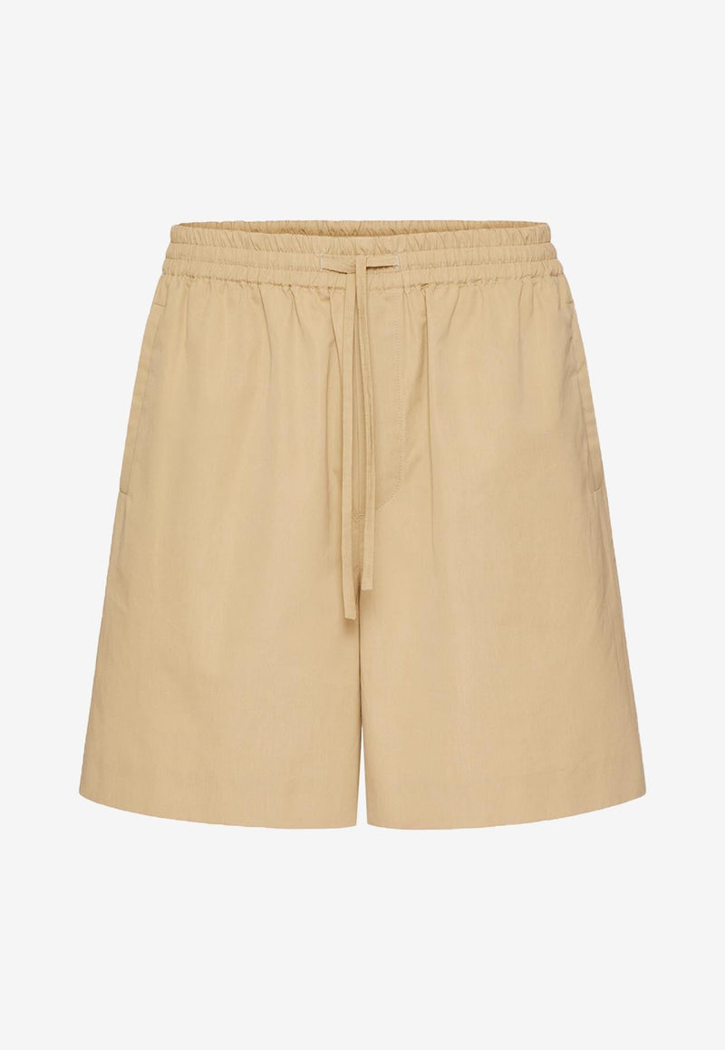 Drawstring Bermuda Shorts