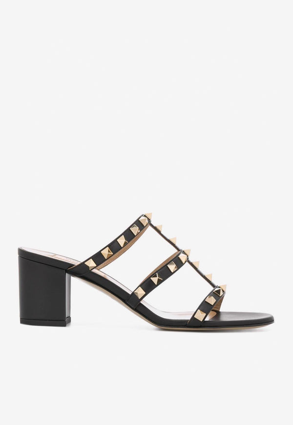 Rockstud 60 Sandals in Calf Leather