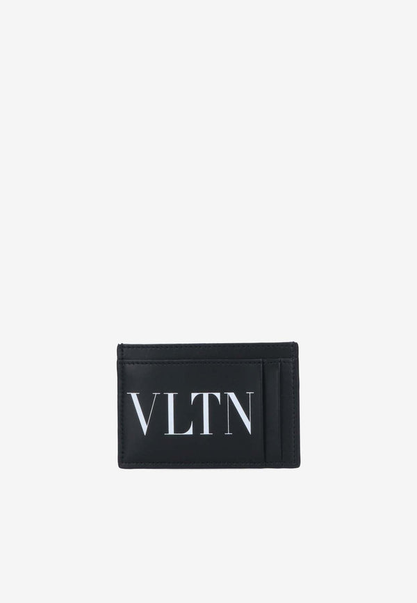 VLTN Print Leather Cardholder