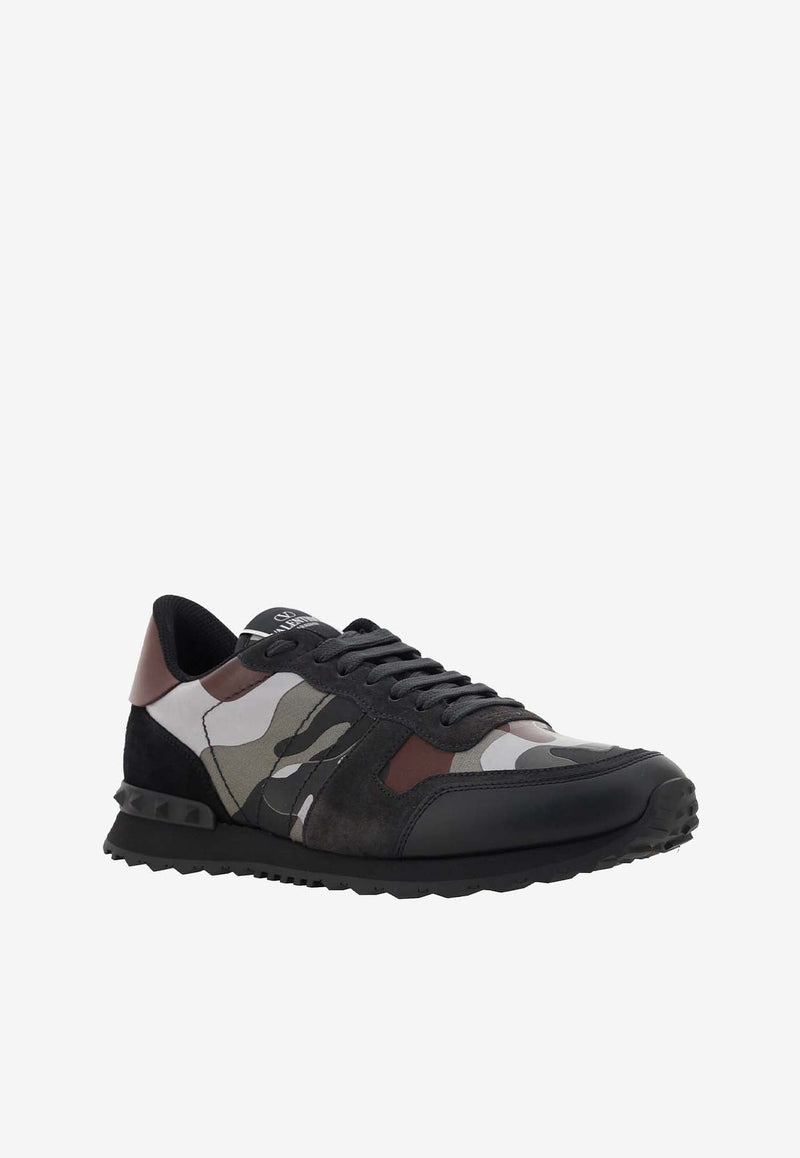 Camouflage Rockrunner Low-Top Sneakers