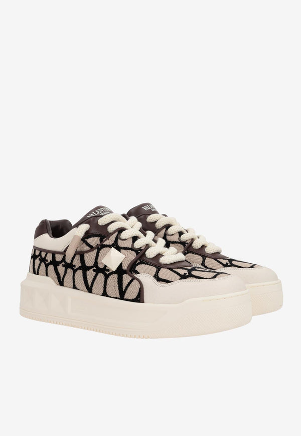 One Stud XL Toile Iconographe Sneakers