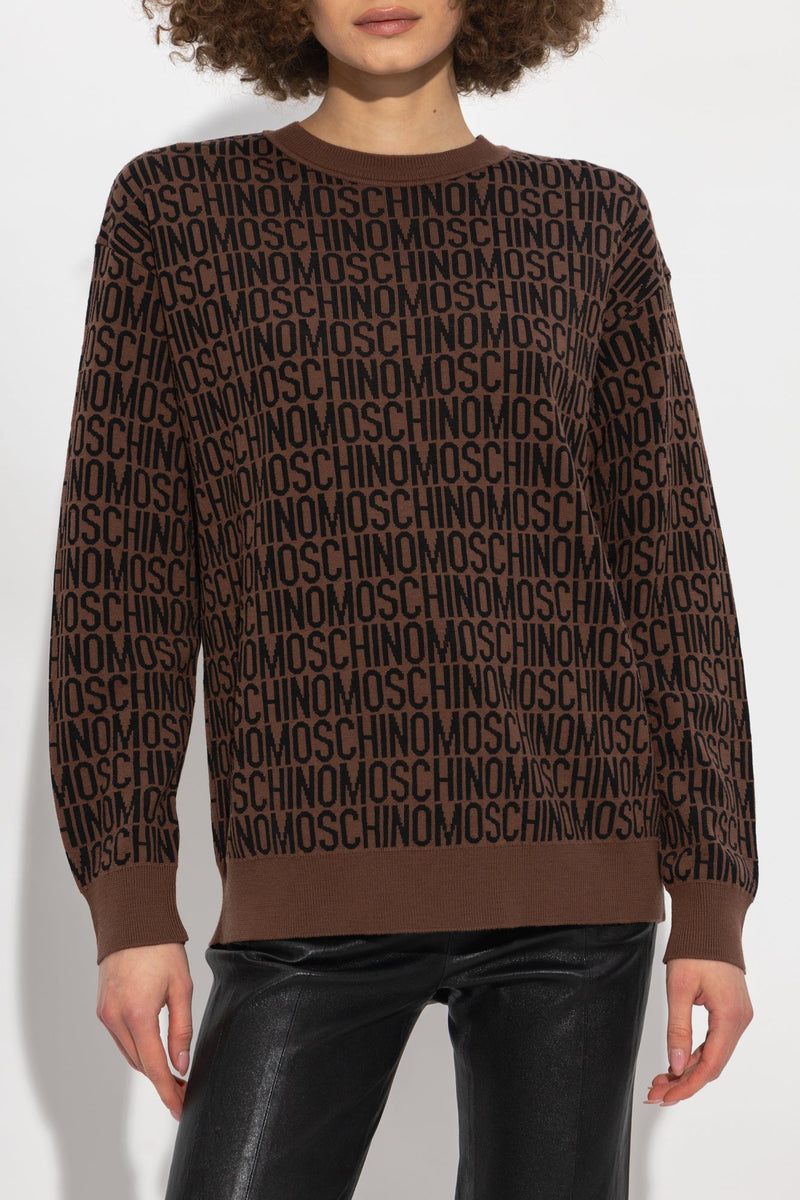 All-Over Logo Sweater