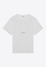 Logo Print Crewneck T-shirt