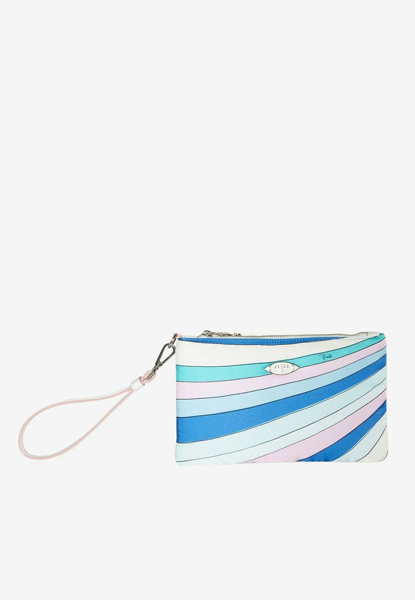 Yummy Iride Print Clutch