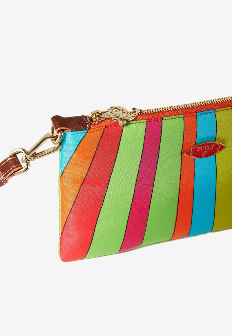 Yummy Iride Print Clutch