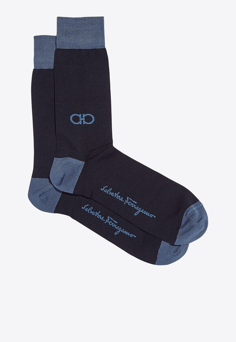 Gancini Jacquard Socks