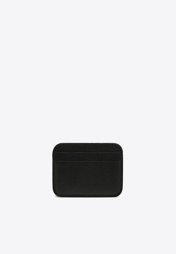 Logo Cash Cardholder in Grained Leather