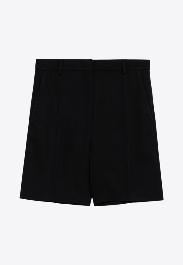 Grisaille Wool Bermuda Shorts