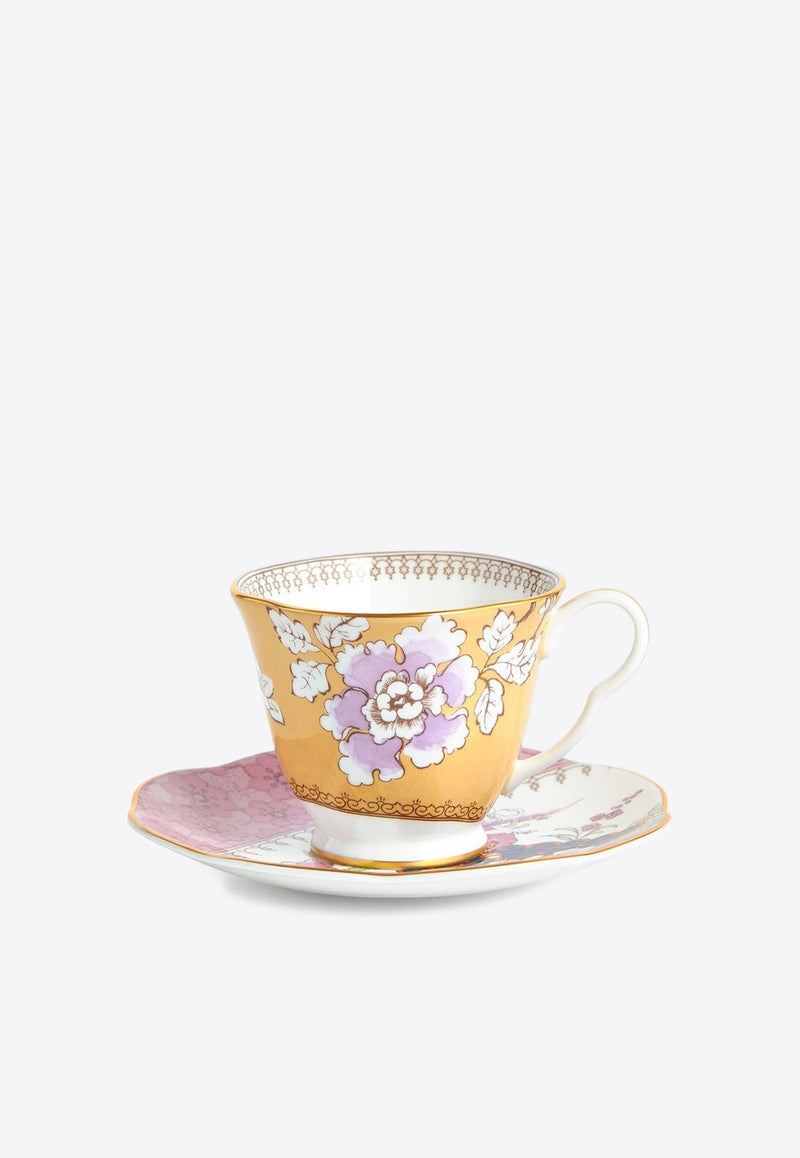 Butterfly Bloom Tea Cup and Saucer