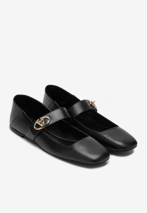 VLogo Locker Mary-Jane Ballet Flats