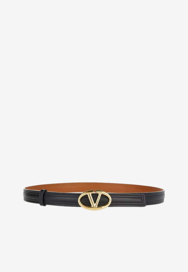 The Bold Edition VLogo Leather Belt