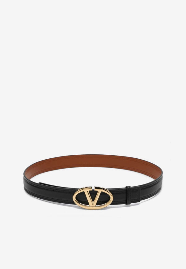 The Bold Edition VLogo Leather Belt