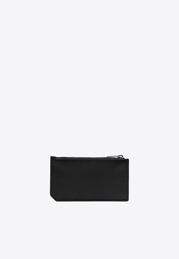 Fragments Zip Leather Cardholder