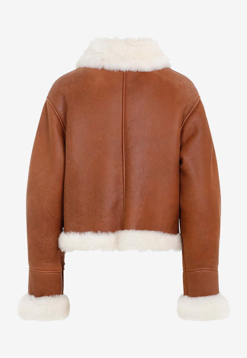 Shearling Leather Jacket