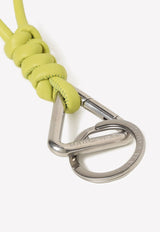 Knotted Leather Key Ring