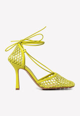 Stretch 90 Sandals in Mesh and Leather