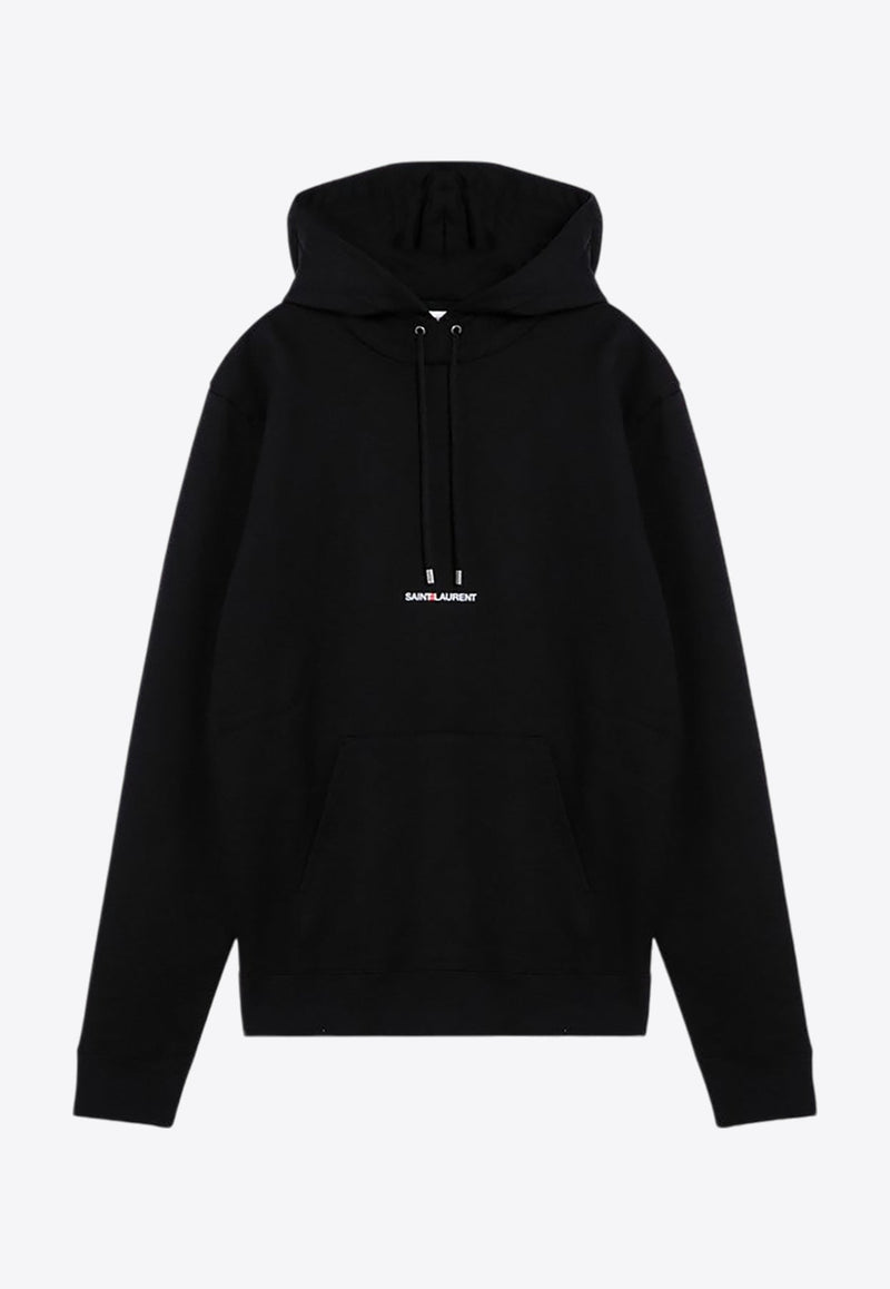 Rive Gauche Logo Hooded Sweatshirt