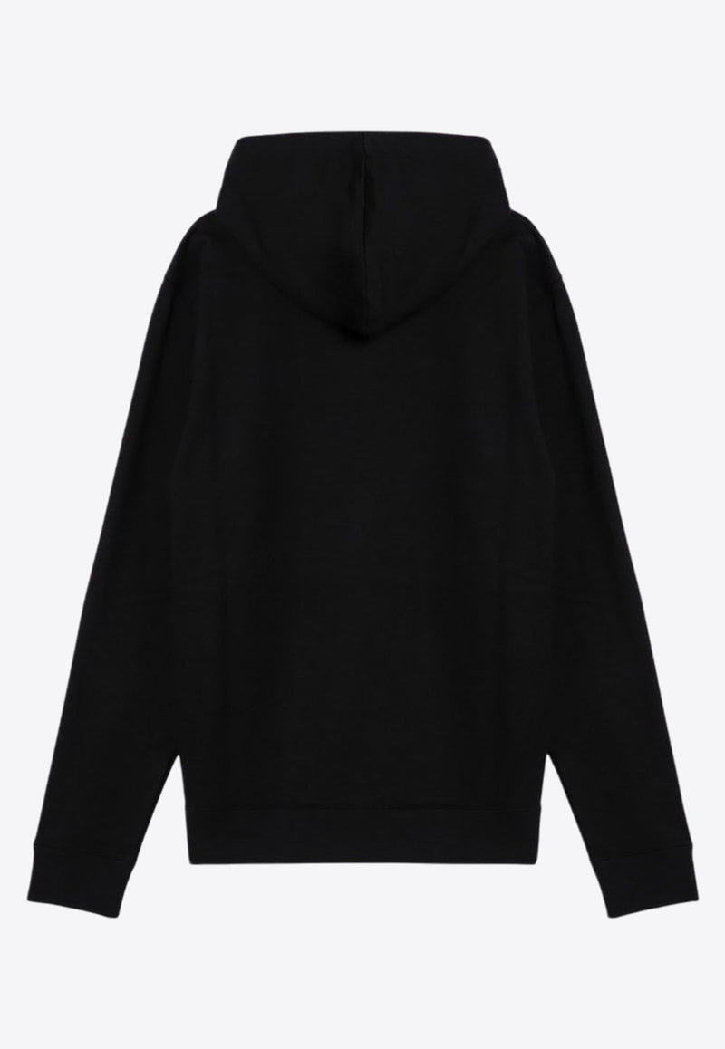 Rive Gauche Logo Hooded Sweatshirt