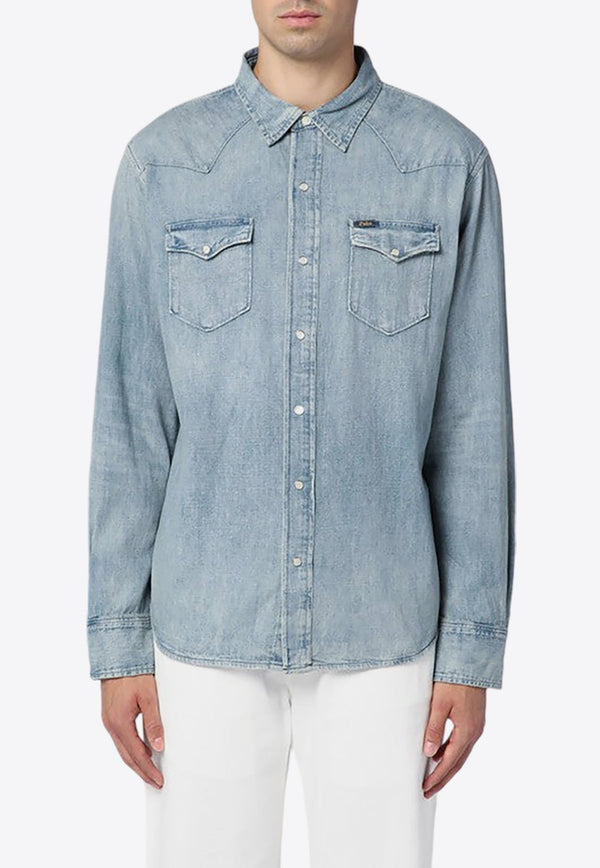 Washed Denim Shirt