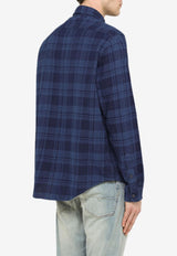 Flannel Check Long-Sleeved Shirt