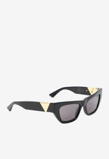 Angle Cat-Eye Sunglasses