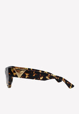 Cat-Eye Tortoise Sunglasses