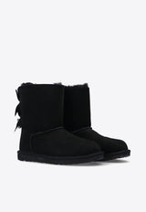 Girls Bailey Bow II Suede Snow Boots