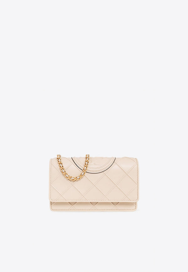 Fleming Quilted Leather Chain Clutch