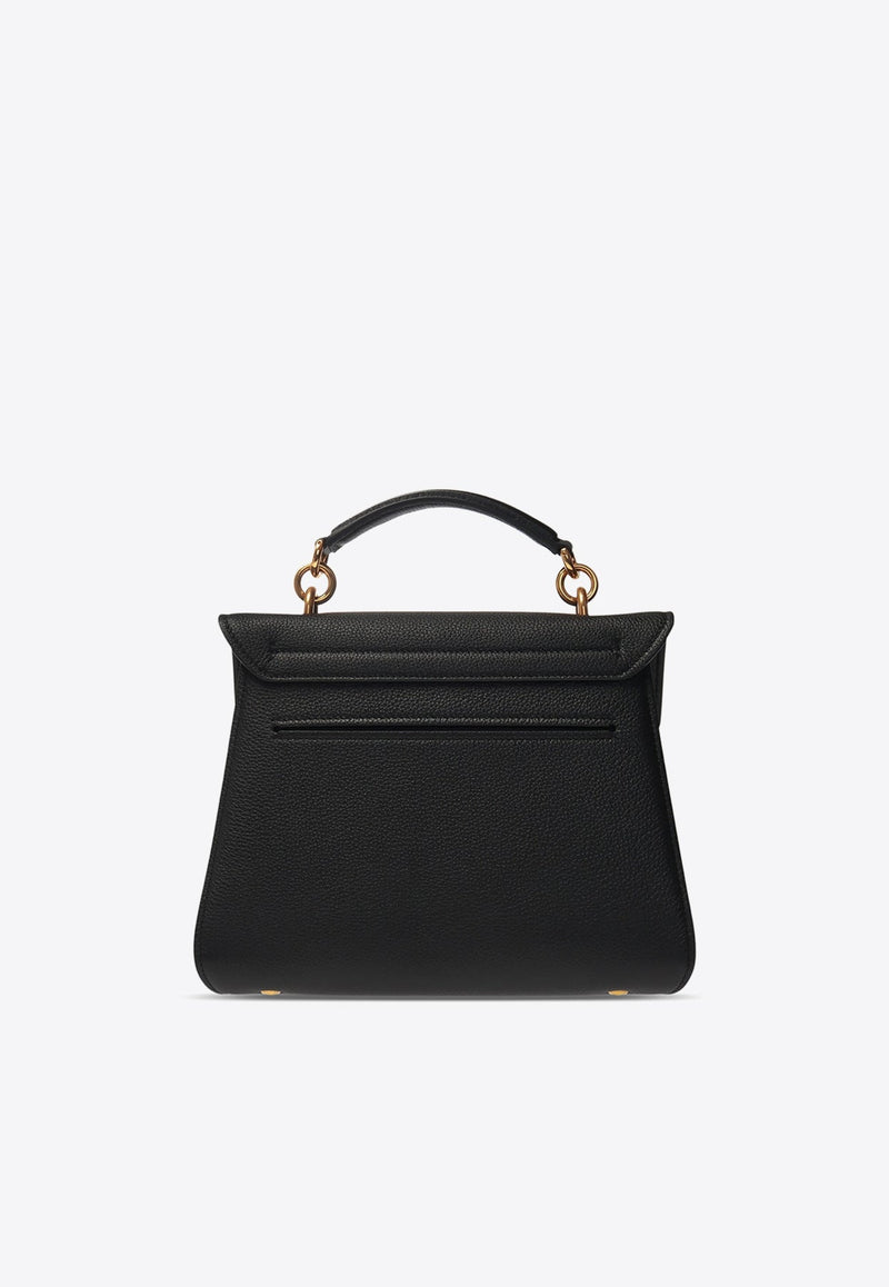 Margot Top Handle Bag in Leather