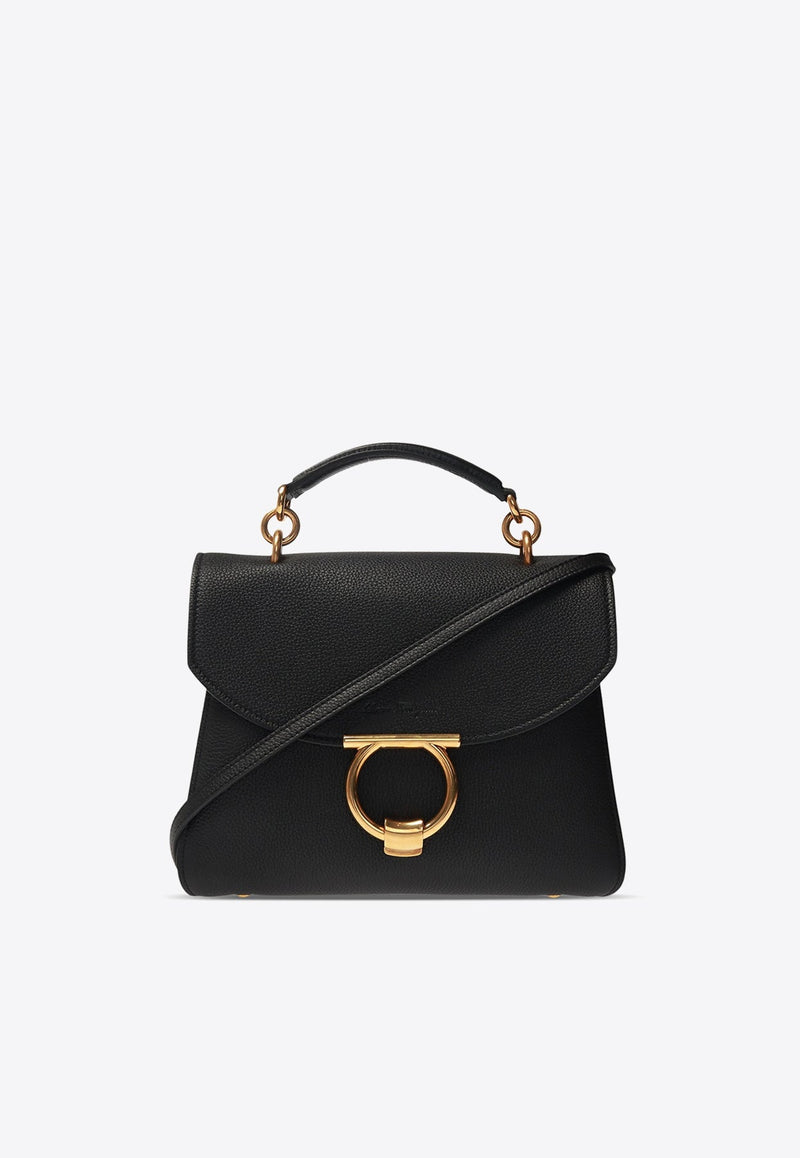 Margot Top Handle Bag in Leather