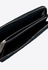 Intrecciato Zip Around Wallet