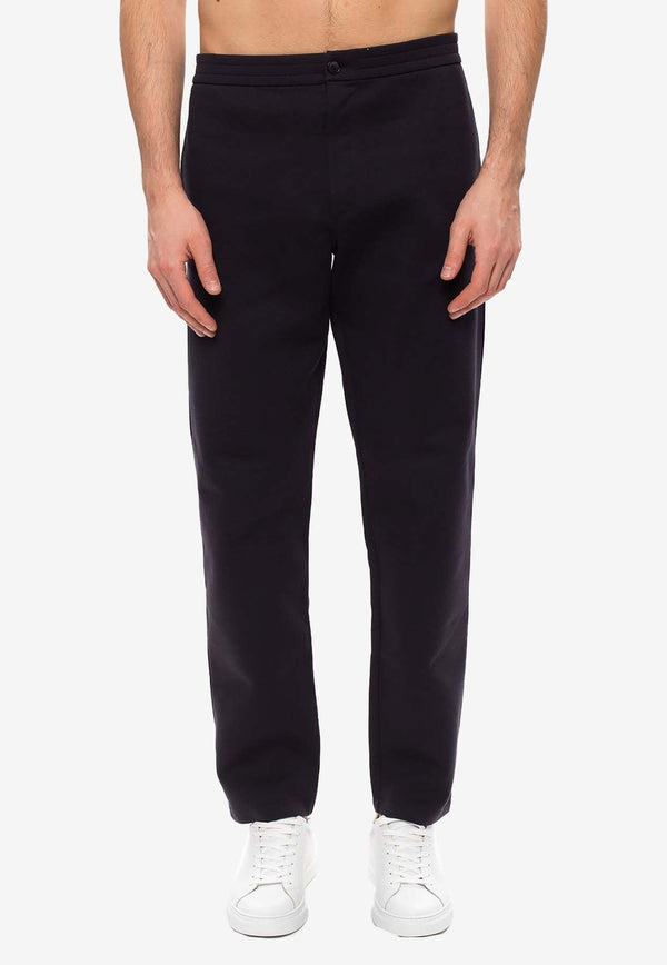 Straight-Leg Double-Jersey Pants